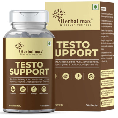 Testo Support Supplement with Strength and Performance (60 Tablets)