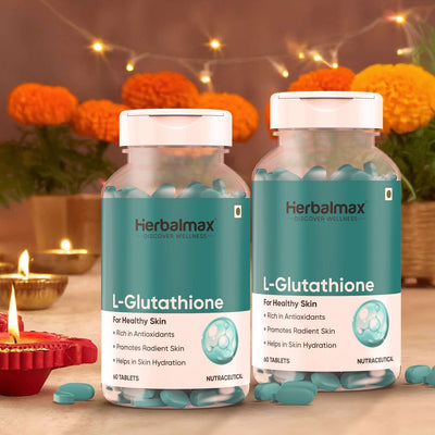 L-Glutathione Tablet For  Brightening Skin || Pack of 2