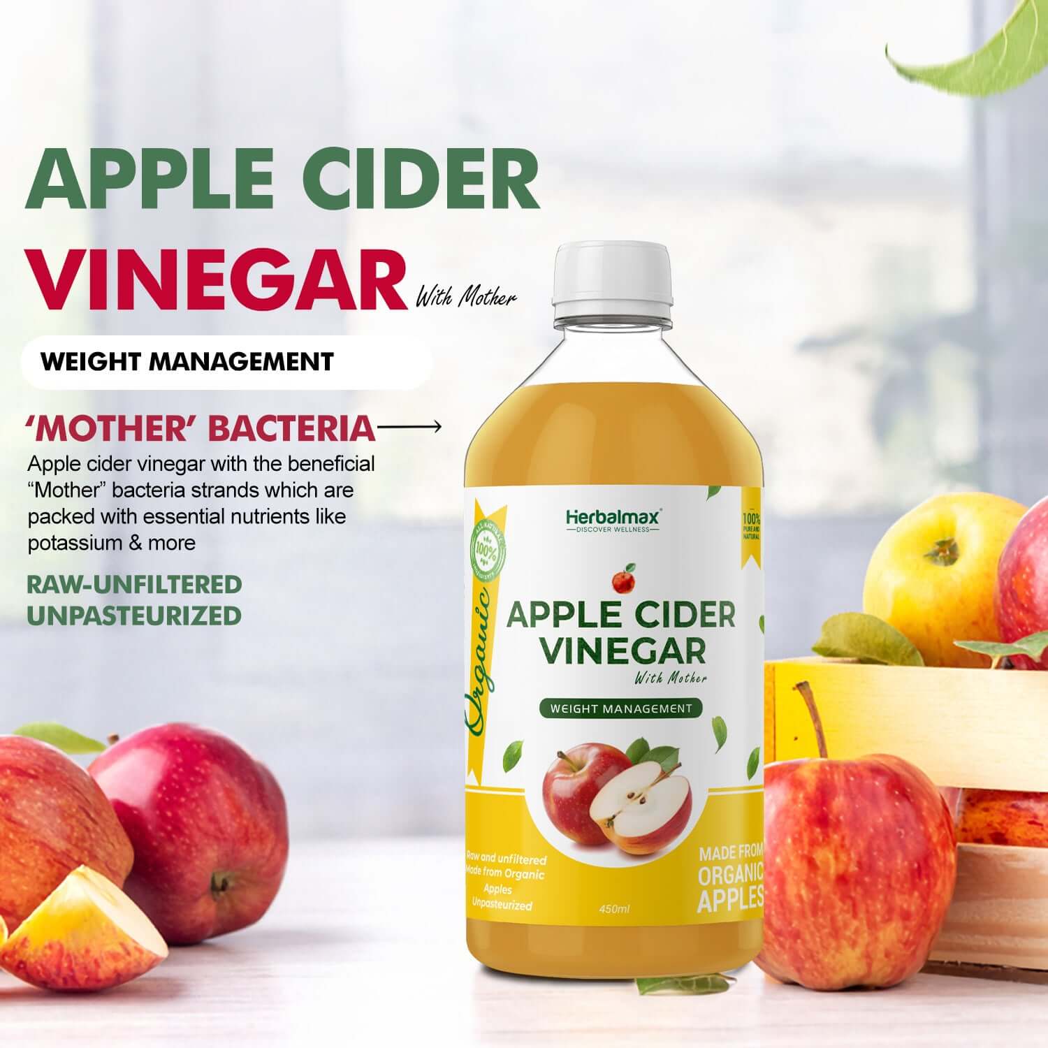 Benefits of apple cider vinegar juice