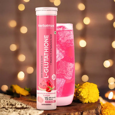 L-Glutathione Effervescent (Watermelon & Strawberry) Flavour 600mg Tablets