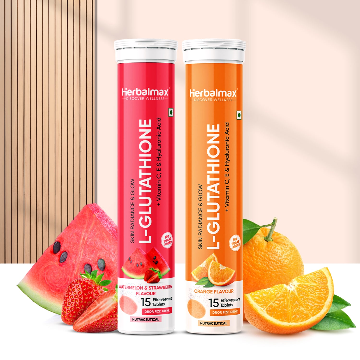 Skin Brightening Effervescent Tablets with L-Glutathione|Herbalmax Skin Brightening Effervescent Tablets with L-Glutathione|Herbalmax