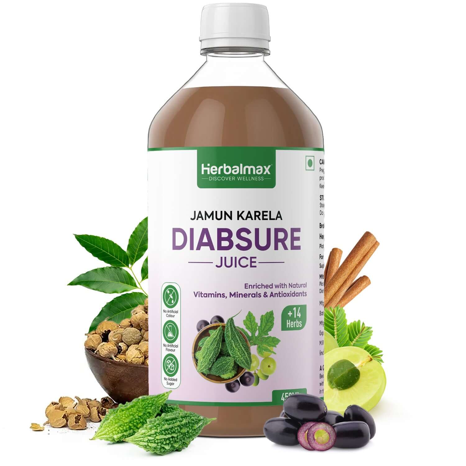 Buy Karela Jamun Juice Online at Best Price Herbalmax