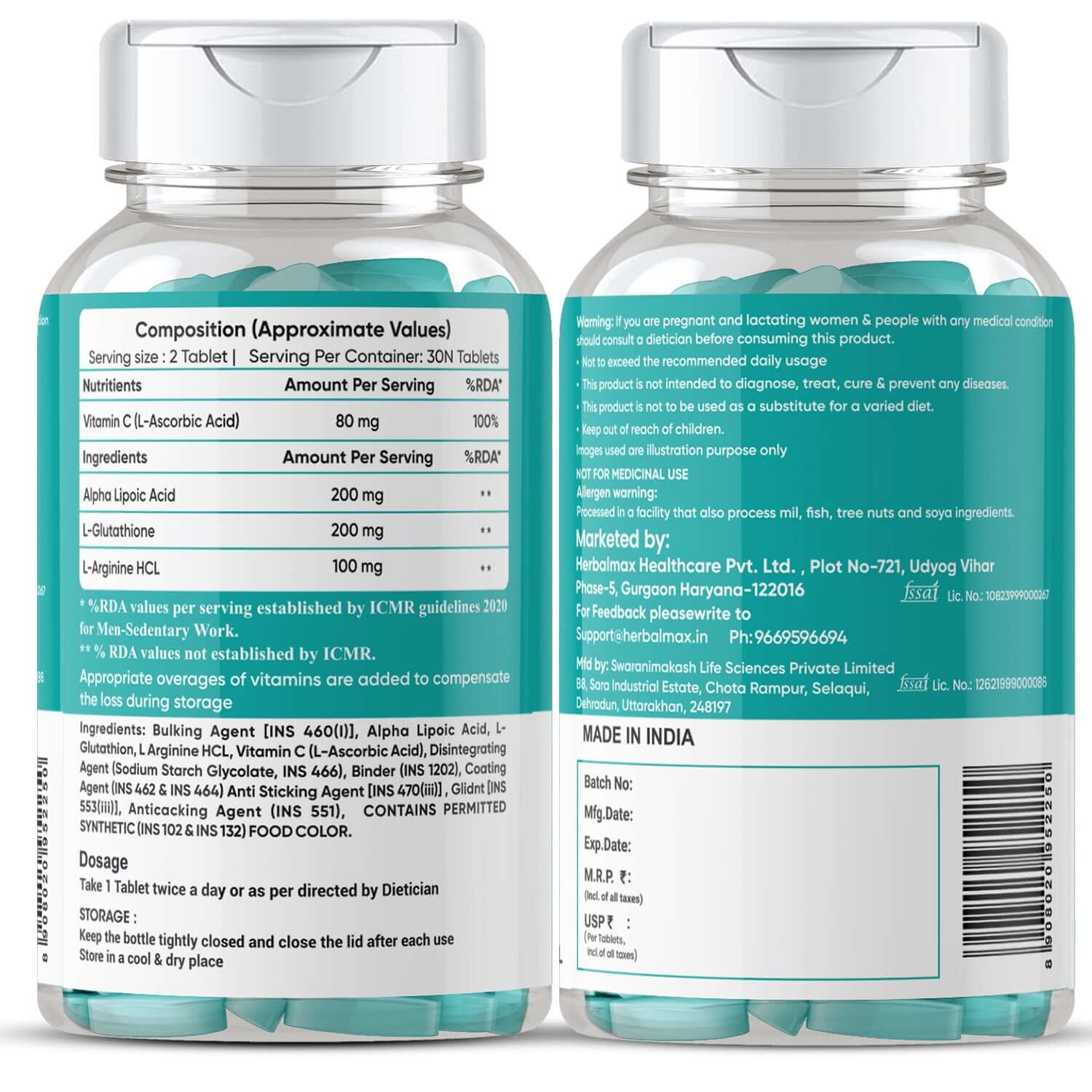 benefits of l glutathione tablets