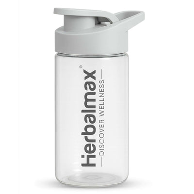 Herbalmax Transparent BPA-Sipper Bottle(300ml) – Leak-Proof & Stylish – Ideal for Gym, Office & Travel