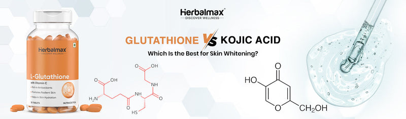 Glutathione vs Kojic Acid: Which Is the Best for Skin Whitening