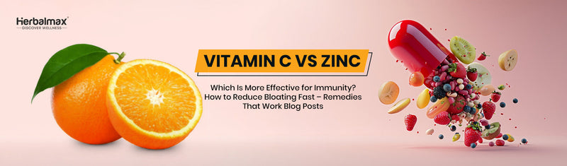 Vitamin C vs Zinc – What’s Best for Immunity & Faster Recovery?