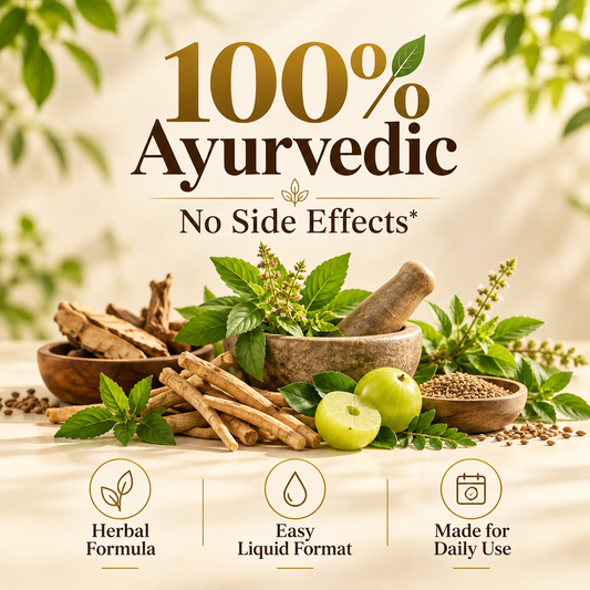 VRDHAAN Detox & Recovery Support ARQ | Ayurvedic Liquid Supplement for for Major Substance Dependencies & Guided Recovery Support | 100ml