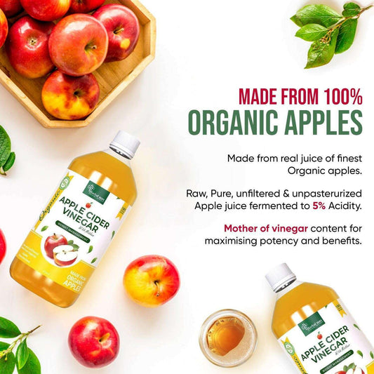 Herbal max Organic Apple Cider Vinegar with mother, 450ml - Herbalmax