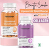 Liposomal Glutathione with Vitamin C and Collagen Supplement For Skin Glow