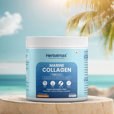 Herbalmax Marine Collagen Powder (120gm)