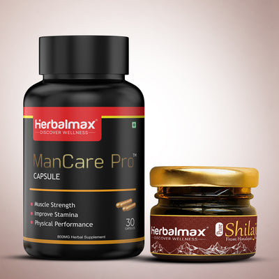 ManCare Pro and Pure Himalayan Shilajit