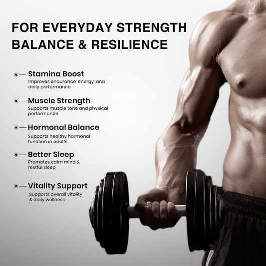 Ashwagandha Extracts & Pure Himalayan Shilajit