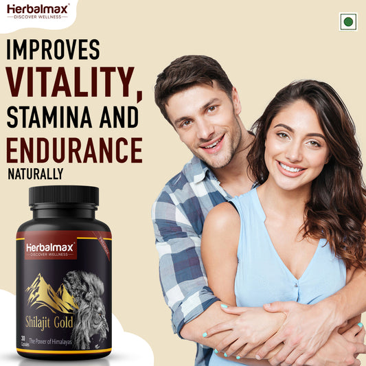 Shilajit Gold Capsules (800mg) – 30 Capsules