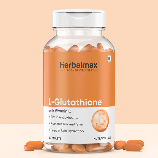 l-glutathione with vitamin c tablets
