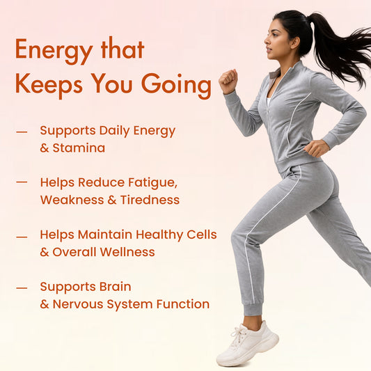 Plant Based Vitamin B-12, 2.2mcg, Improve Energy Level, Supports Brain Function (60 Capsules)