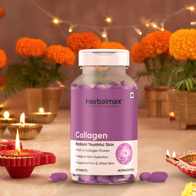 Collagen - For Youthful Skin, Hair, Joints & Nails, 800mg (60 Tablet)