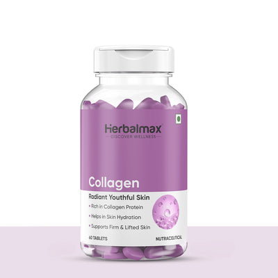 Collagen - For Youthful Skin, Hair, Joints & Nails, 800mg (60 Tablet)