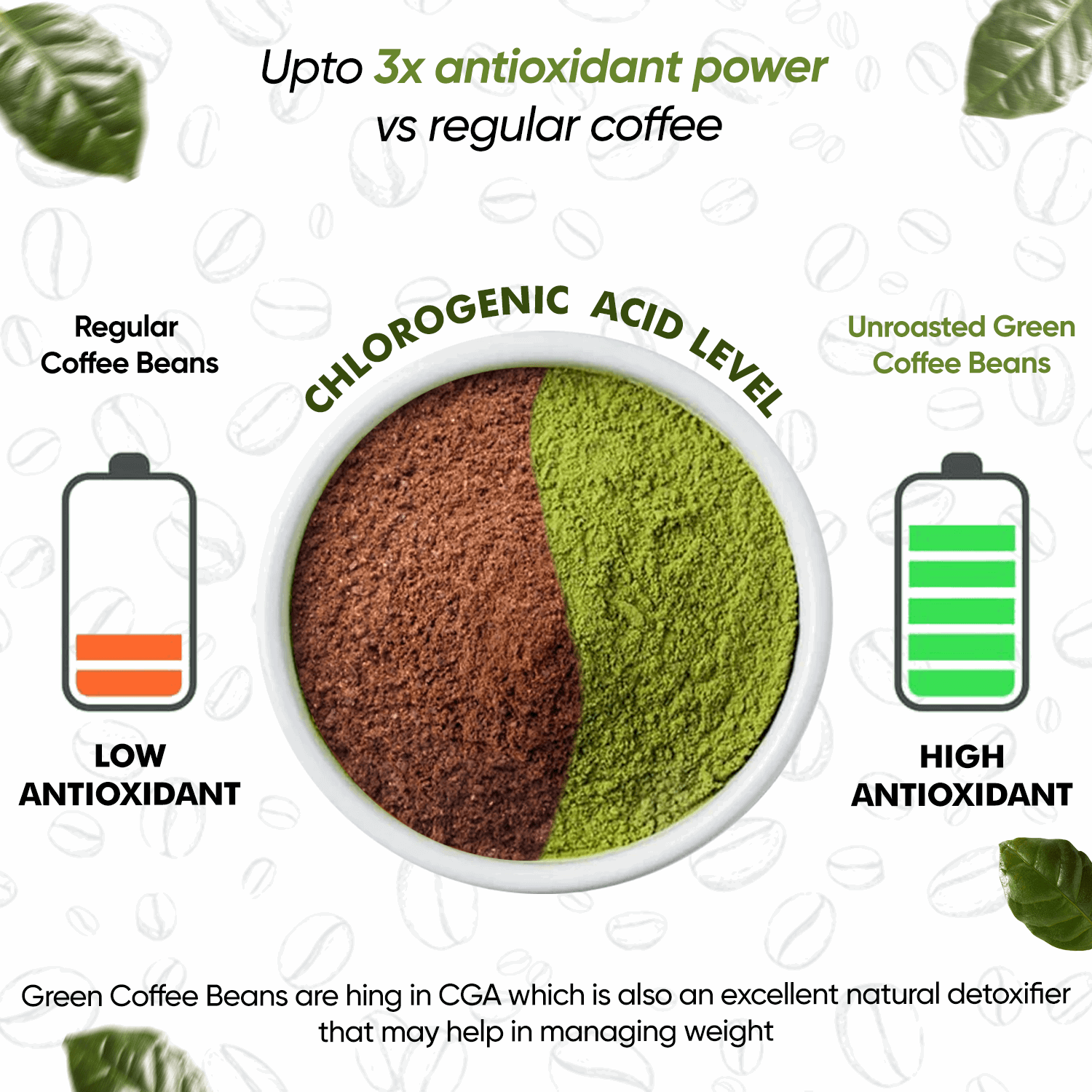 Herbalmax Green Coffee beans Powder