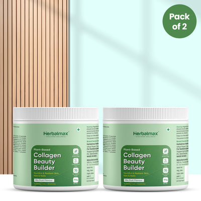 Herbalmax Plant Based Veg Collagen Beauty Builder pack of 2