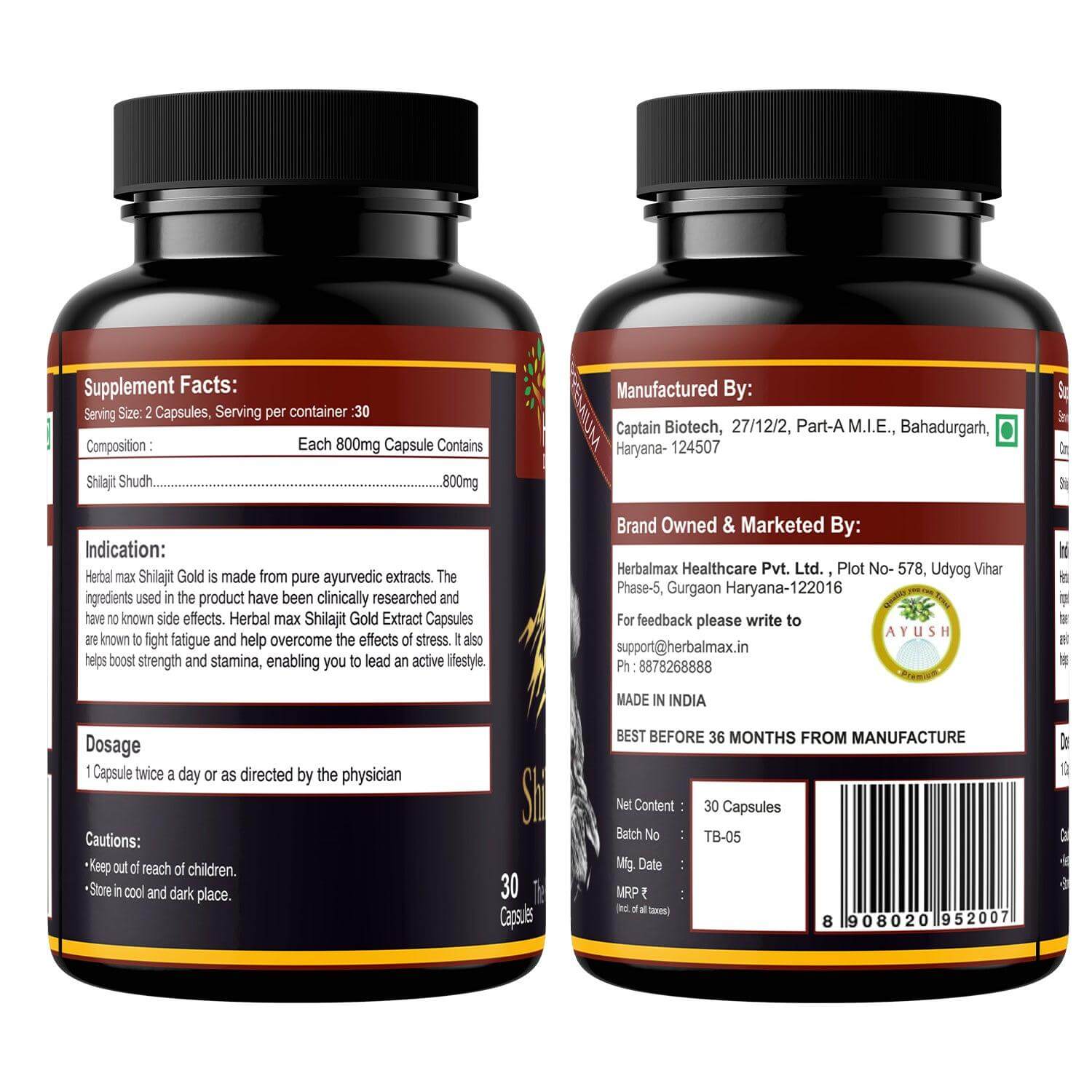 Shilajit Gold Capsules