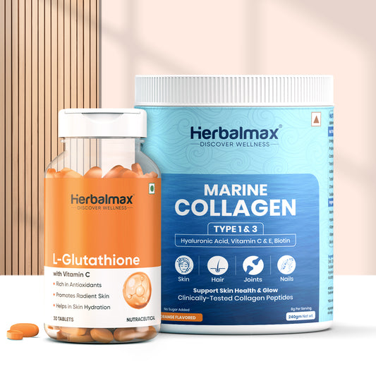 Health & Beauty Combo Packs | Glutathione, Collagen, Omega-3| Herbalmax Health & Beauty Combo Packs | Glutathione, Collagen, Omega-3| Herbalmax