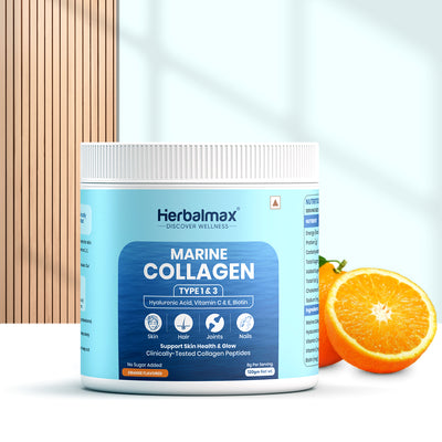 Herbalmax Marine Collagen Powder (120gm)