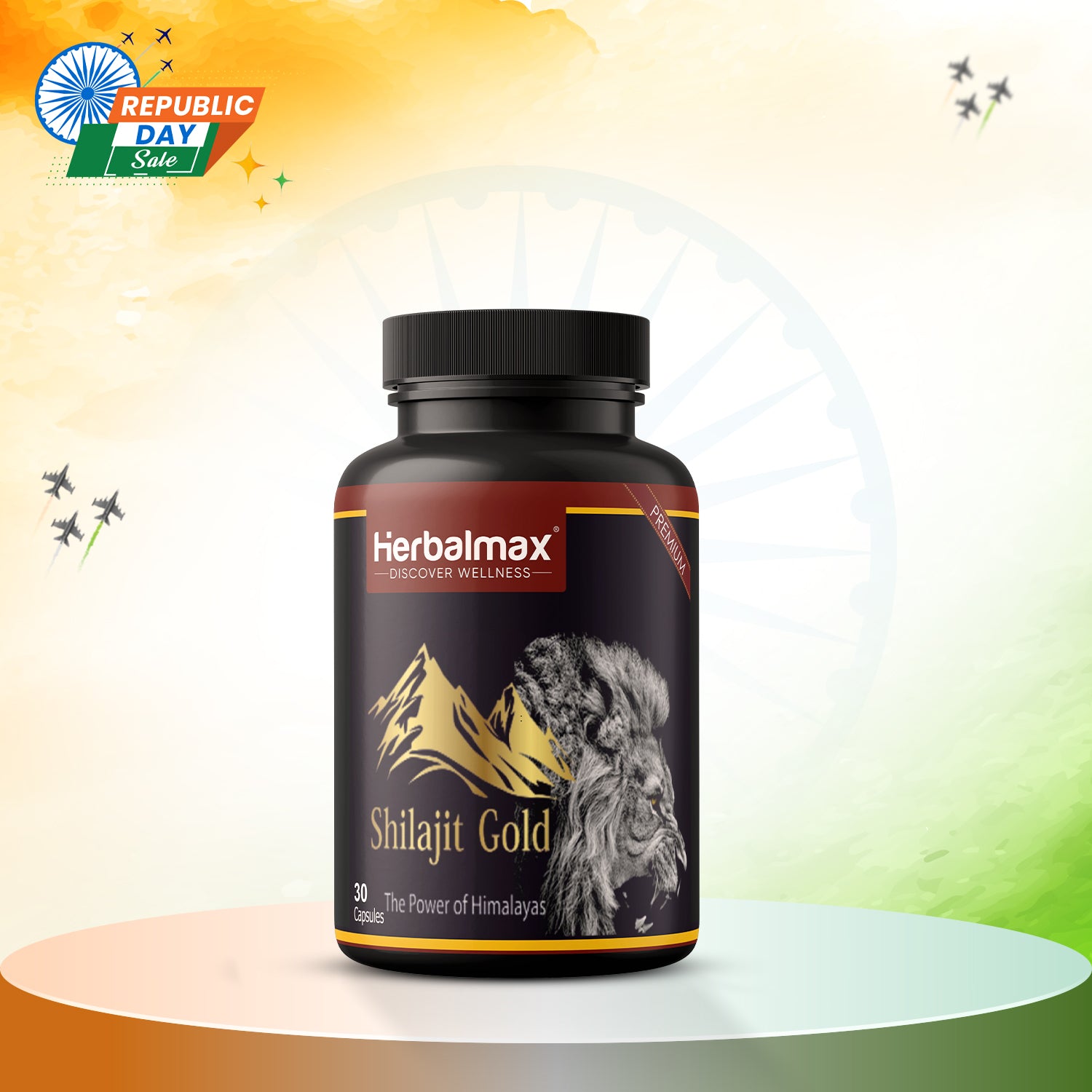 Shilajit Gold Capsules (800mg) – 30 Capsules