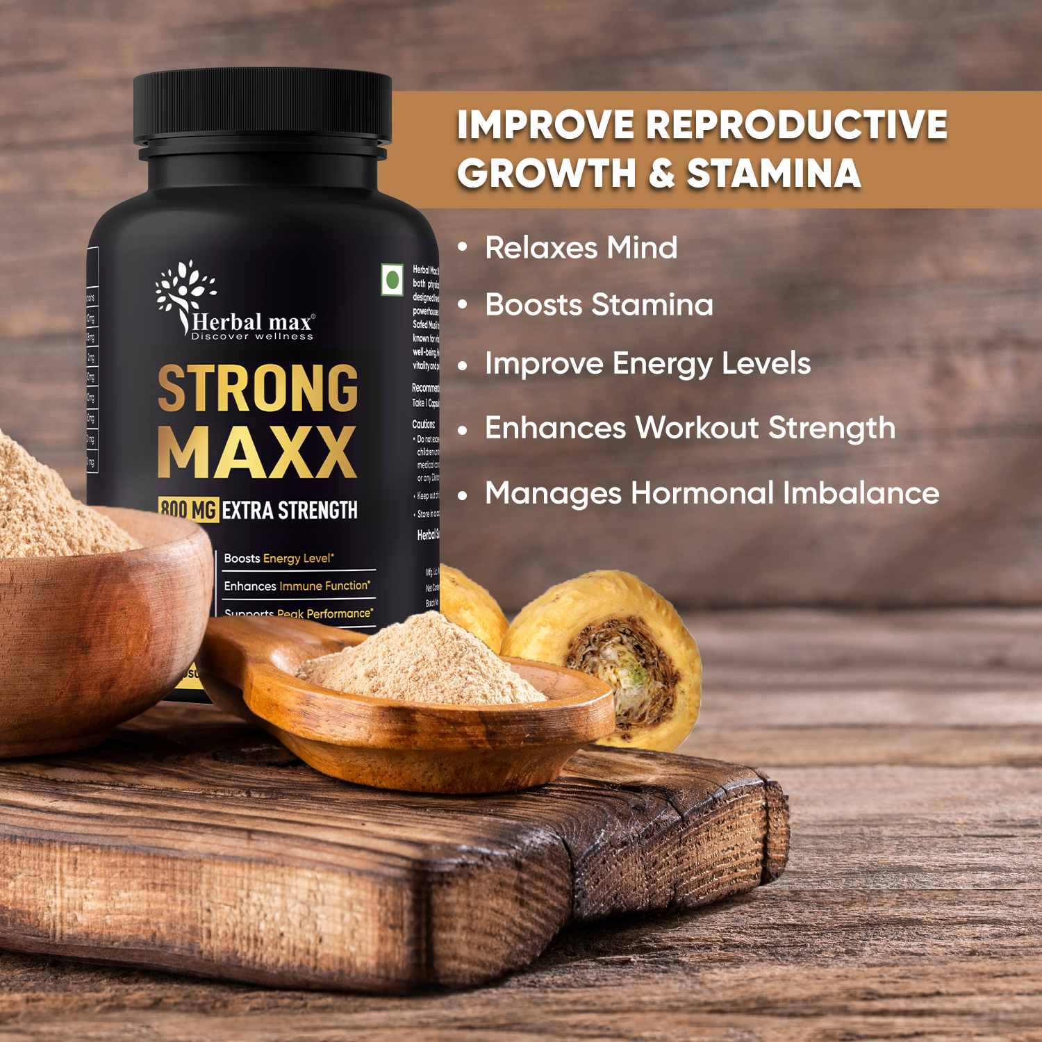 Strong Maxx Benefits