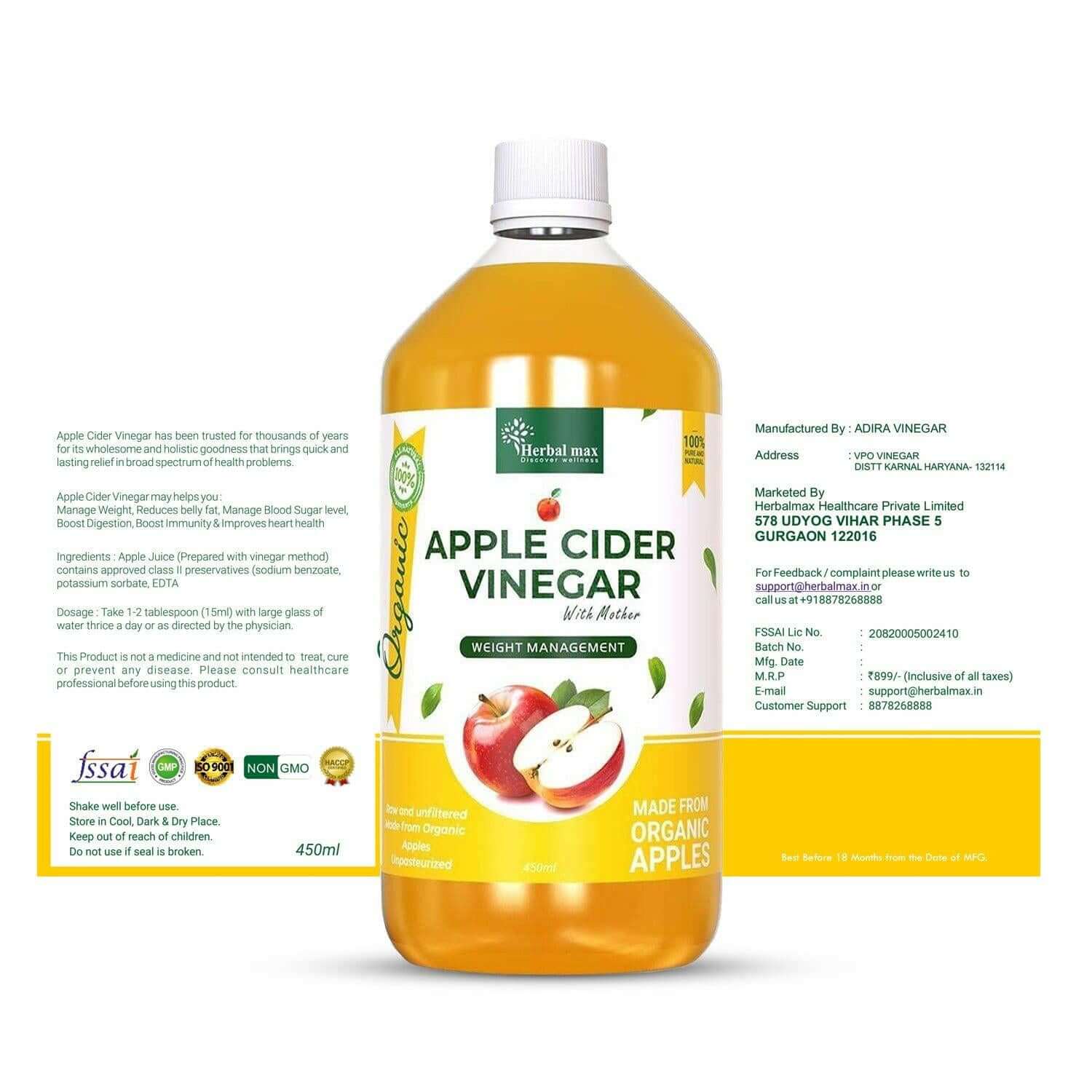 apple cider vinegar weight loss