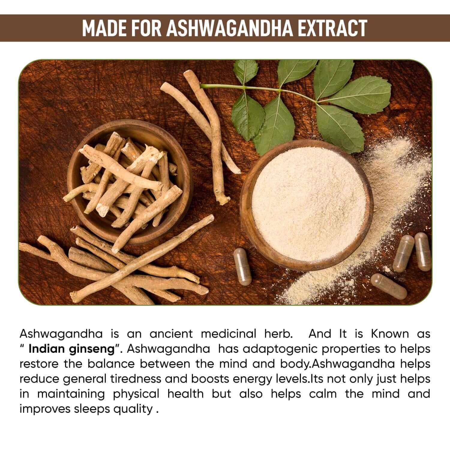 benefits of ashwagandha for male