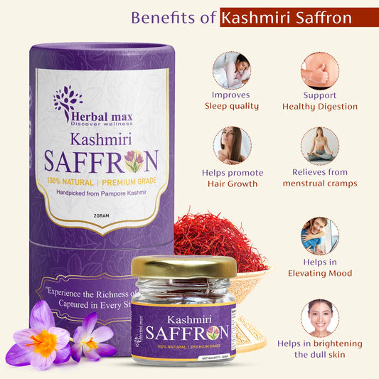 Original Kashmiri Mongra kesar/Saffron (2gm)