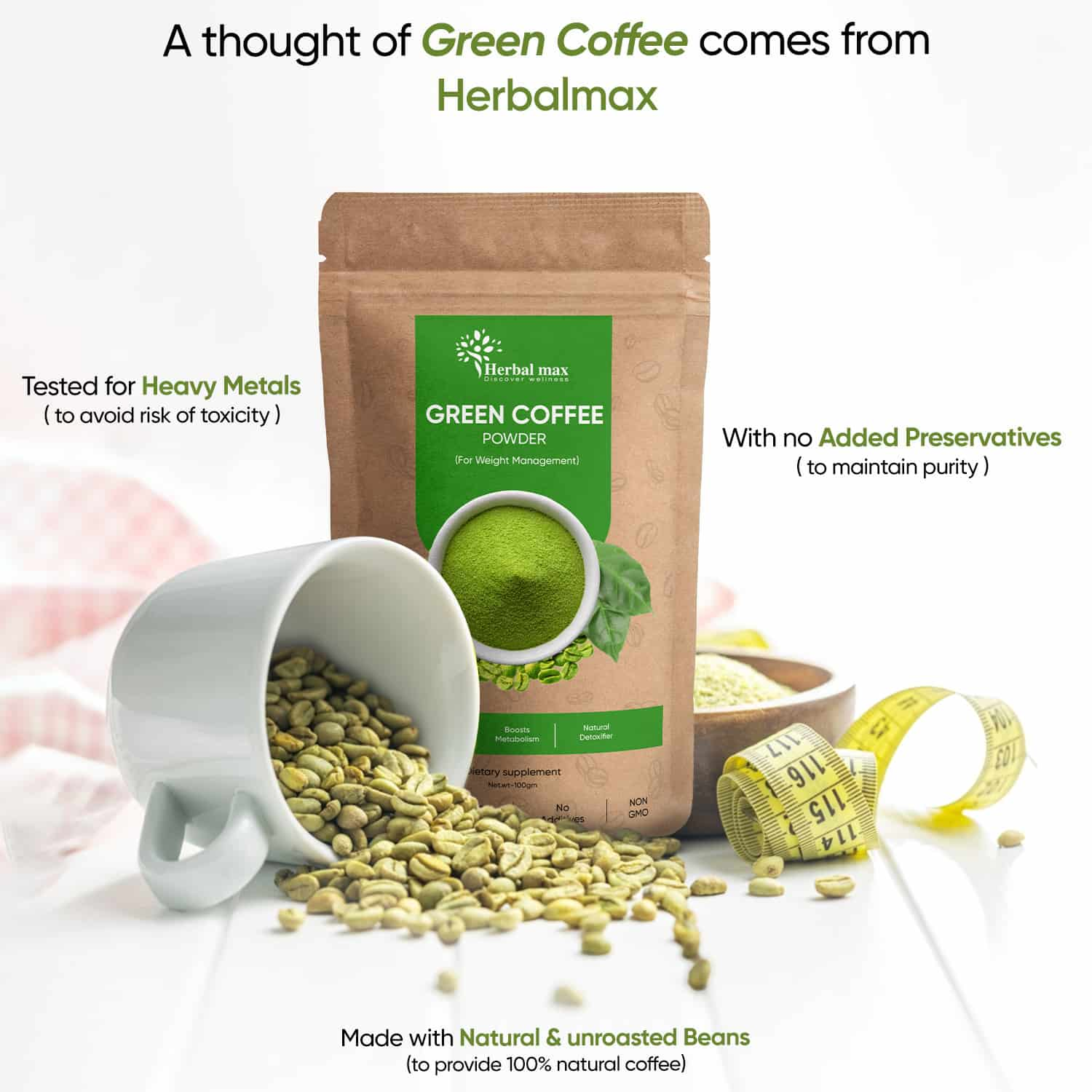 herbalmax green coffee beans