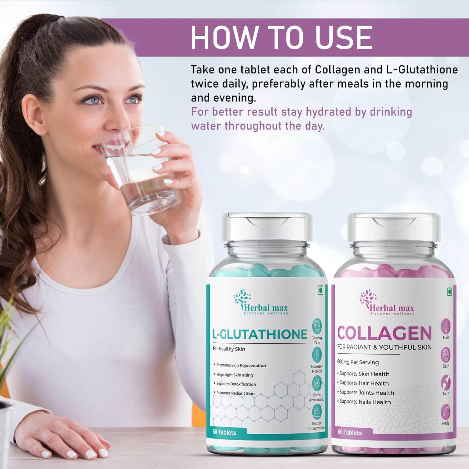 L-Glutathione and Collagen