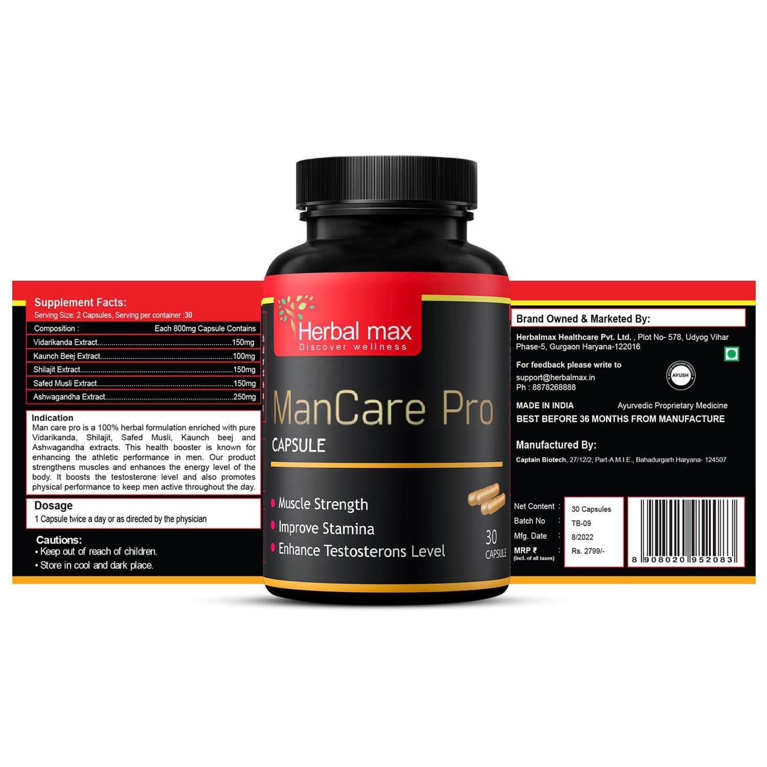 herbalmax mancare pro