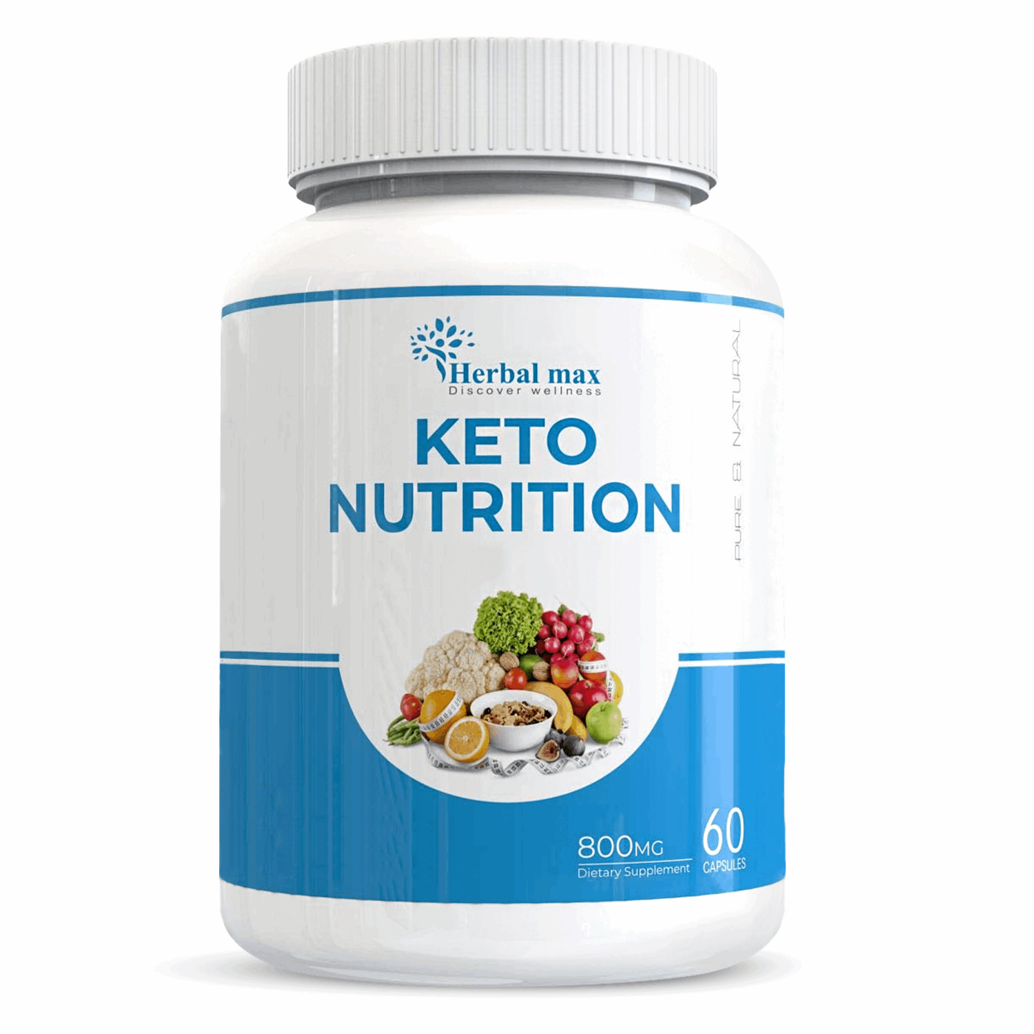 Herbal max Keto Capsules, 60caps