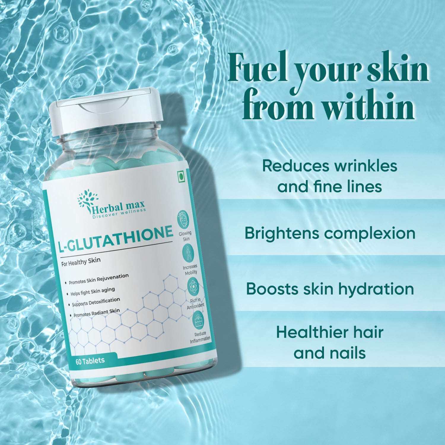 l glutathione skin