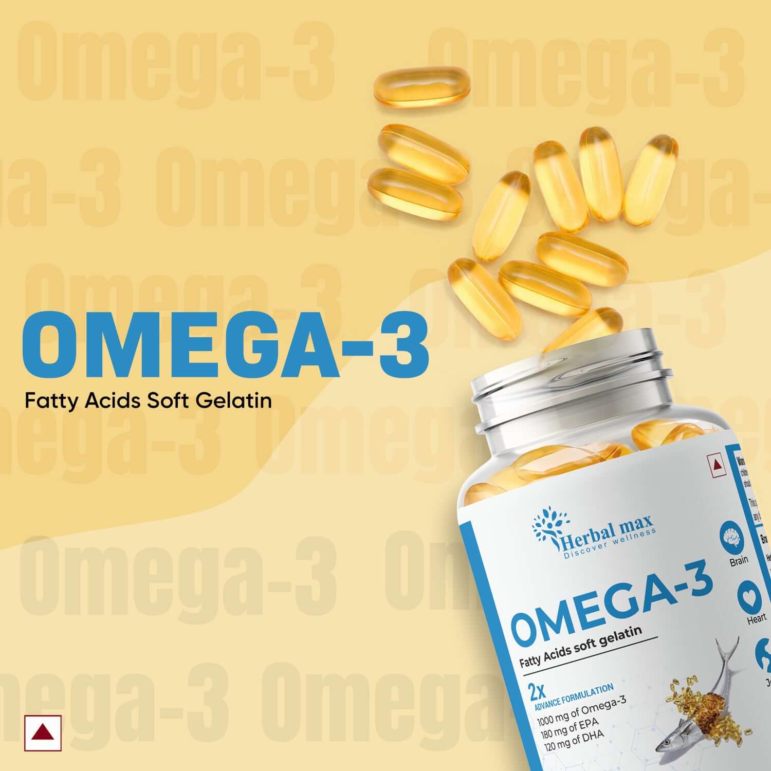 Herbalmax omega 3 fish oil pills benefits