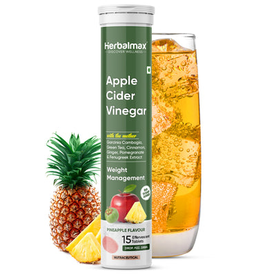 Apple Cider Vinegar Pineapple Flavour For Weight Management