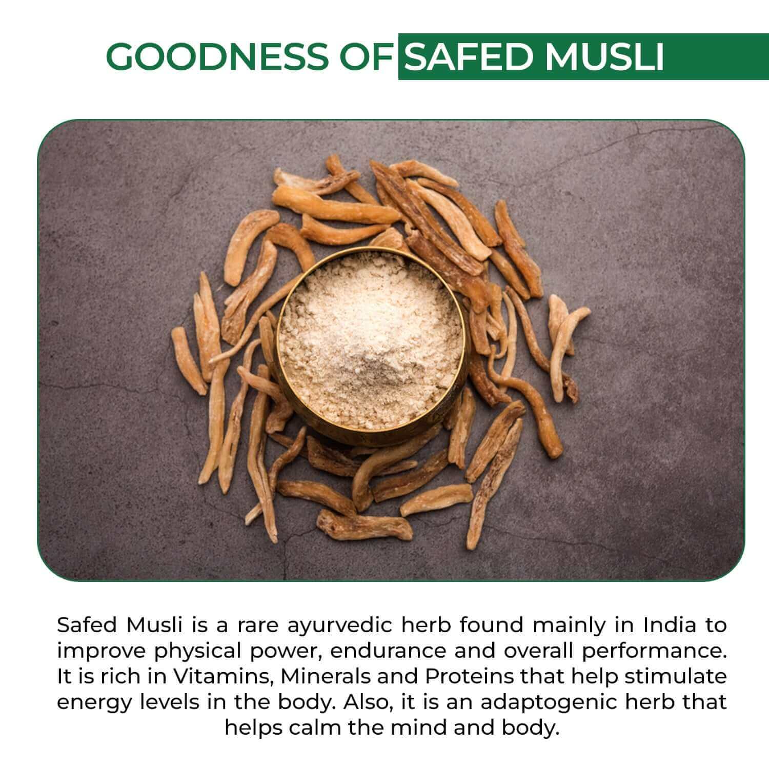 safed musli benefits for men